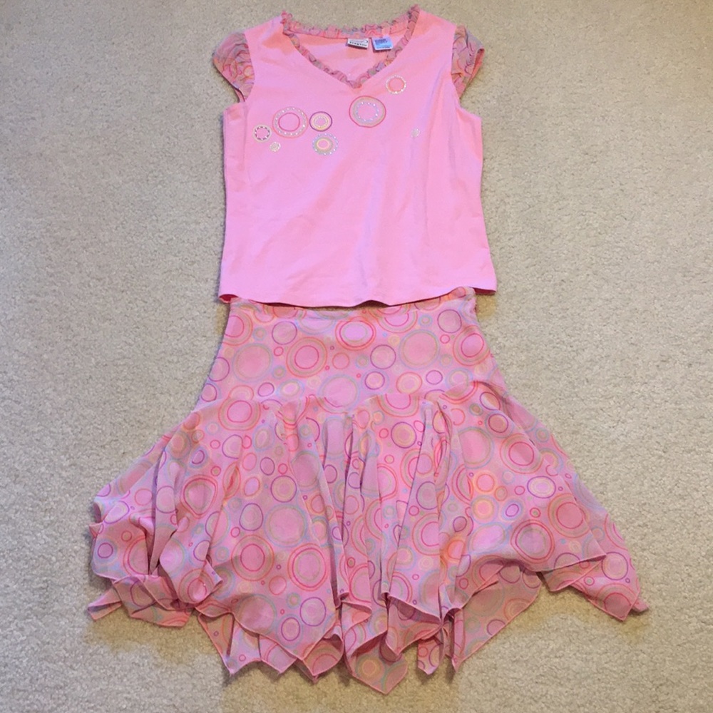 NWT Talbots skirt and top outfit size 8-10